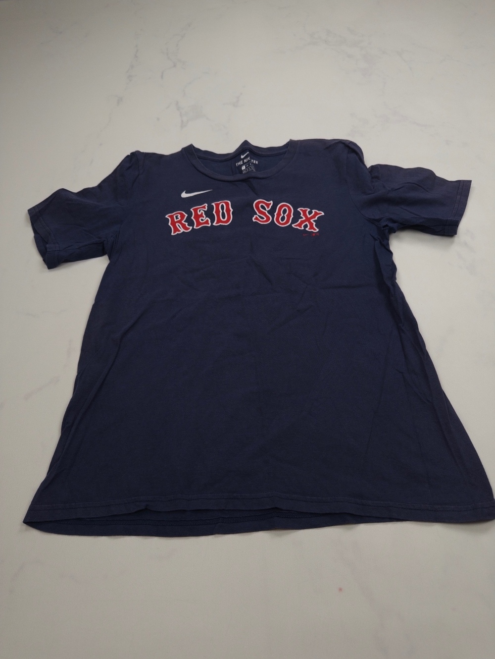 Nike Red Sox Graphic Tee Navy 2010s Varsity - Boys XL